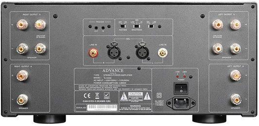 ADVANCE PARIS X-A 600. Stereo-Endstufe d. Spitzenklasse. 2 x 300 Watt. 25 Kg schwer! Aussteller #2