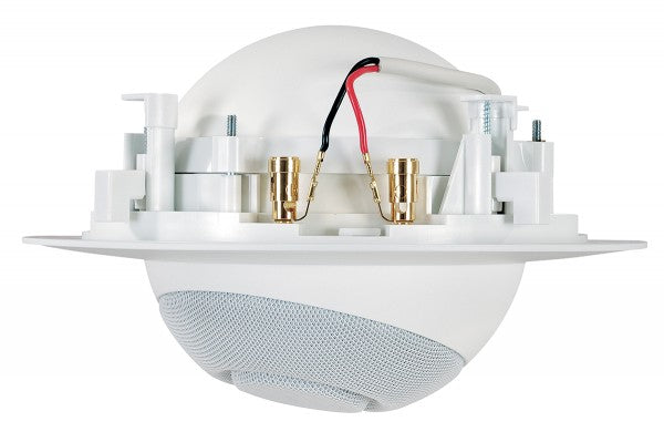 Cabasse IO-3. Die größere Wunderkugel; mit 13 cm Membrane. Ideal für Subwoofer. Auch mit Stands! — weiß "In Ceiling"