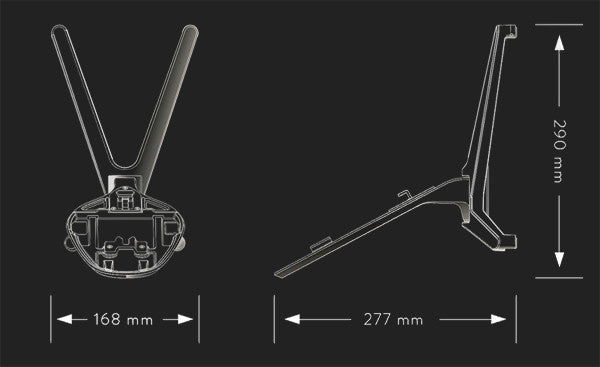 DEVIALET GECKO - Designer-Wandhalterung für die Phantom I Serie #3