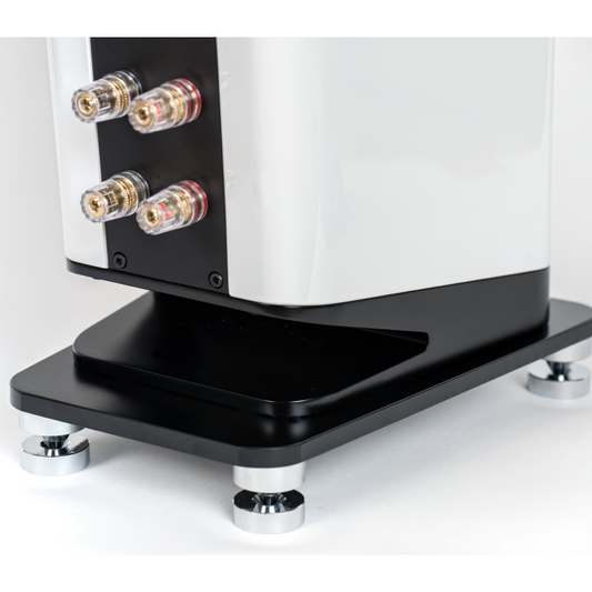 ELAC VELA FS 407 Mk2 HighEnd-Lautsprecher. Vela-Design! Mit JET-6. Div. Farben. Sonderpreis! — Weiß Lack Hochglanz