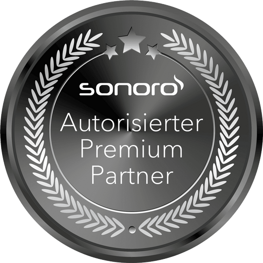 SONORO Maestro. Die All-in-One Lösung auf HighEnd-Niveau! — Matt Weiß - Schwarz