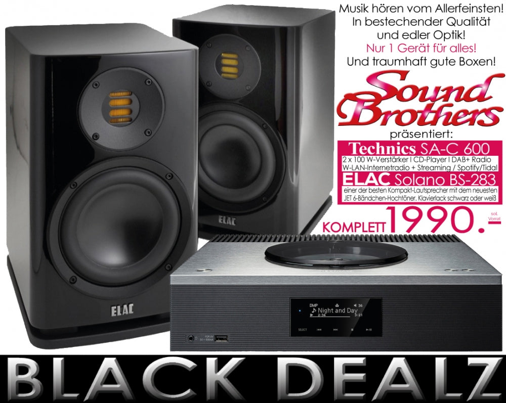 Technics / Elac Anlage der Spitzenklasse! Alles drin! Überragender Klang! Top-Design! SUPER-DEALZ! #7