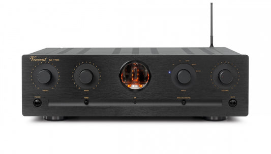 VINCENT SA-T7 MK. Stereo Röhren/Hybrid-Vorstufe Schwarz