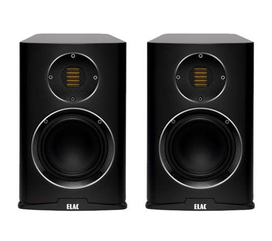 Wiim Amp + ELAC Carina 243. Die wohl kleinste und günstigste HighEnd-Anlage der Welt! Sol. Vorrat. — silber / schwarz