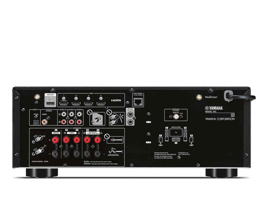 YAMAHA TSR-400. Fachhandelsmodell. 4 Jahre Garantie. 5.1. Musiccast. DAB+ Radio. #2