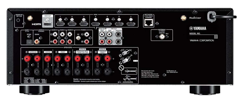 YAMAHA TSR-700. Fachhandelsmodell. 4 Jahre Garantie. 7.2. Atmos. Musiccast. DAB+. Phono-In. #2