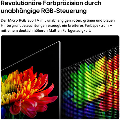 LG 100 MRGB96B9. 253 cm Riesen-TV der absol. Spitzenklasse. MiniLED/RGB.