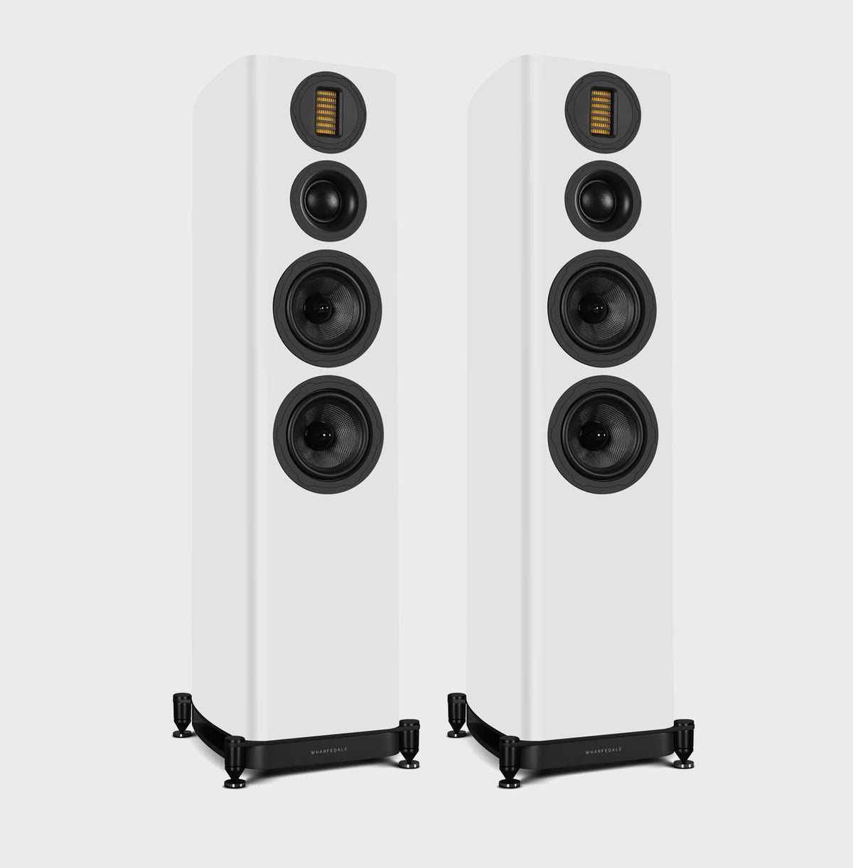 WHARFEDALE EVO 5.4. Deutlich verbesserter Nachfolger der EVO 4. Sehr edles Mattlack-Design.