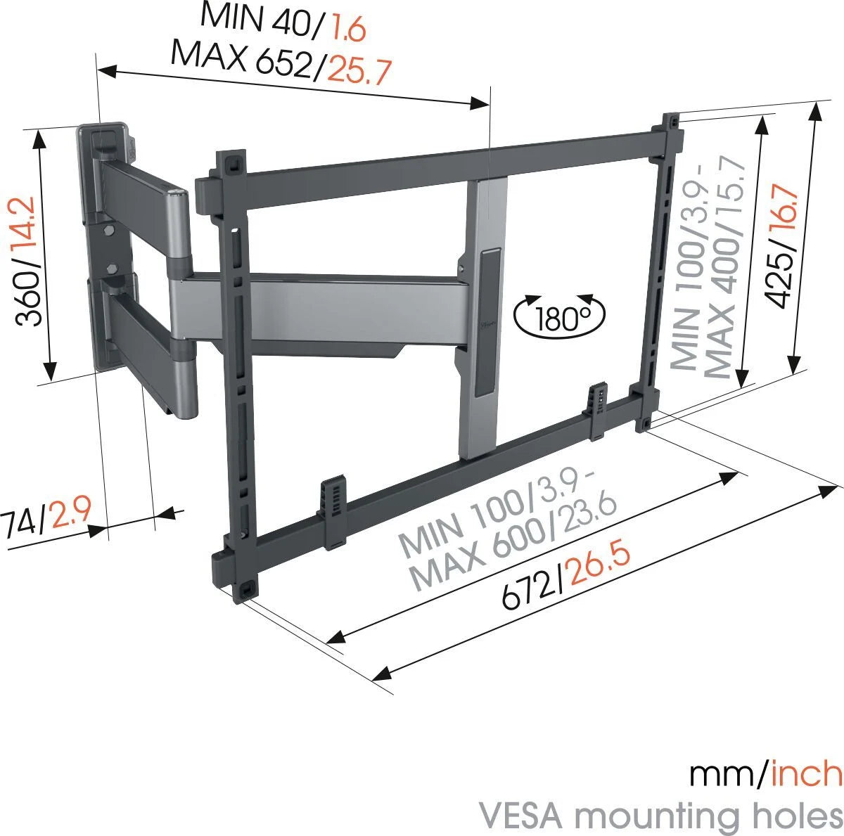 VOGEL's TVM 5641 CORE Serie