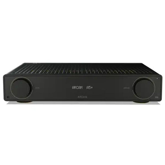 ARCAM Radia A5+. Audiophiler Stereo-Verstärker mit Snapdragon Sound für Bluetooth v5.4 und Auracast. Phono-PreAmp.