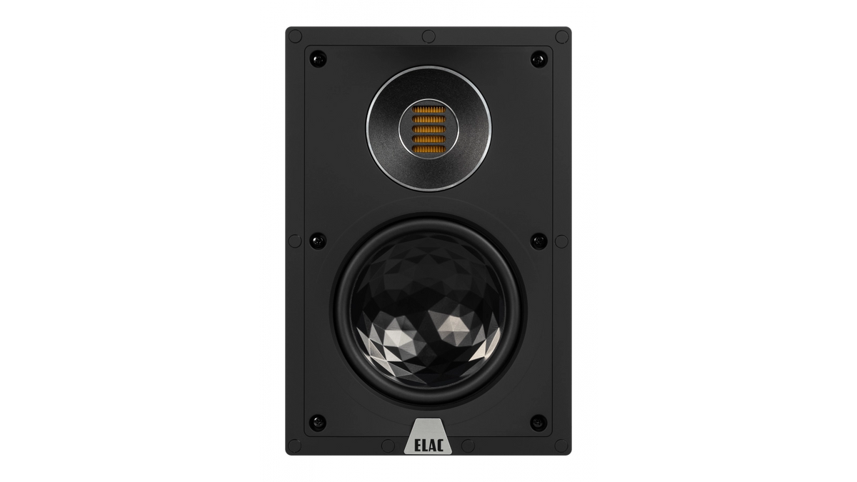 Elac Vertex III IW-VJ63-W Einbaulautsprecher mit geradem JET Hochtöner 24 cm. 10 cm Tiefe