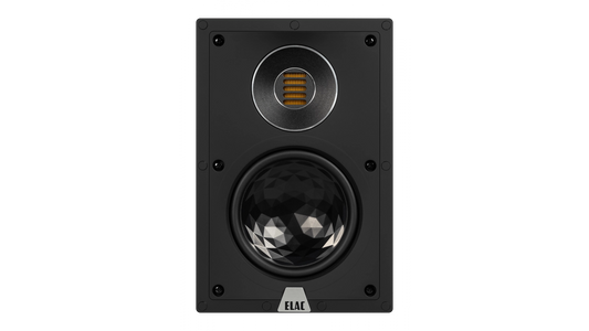 Elac Vertex III IW-VJ63-W Einbaulautsprecher mit geradem JET Hochtöner 24 cm. 10 cm Tiefe