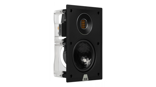 Elac Vertex III IW-VJ63-W Einbaulautsprecher mit geradem JET Hochtöner 24 cm. 10 cm Tiefe