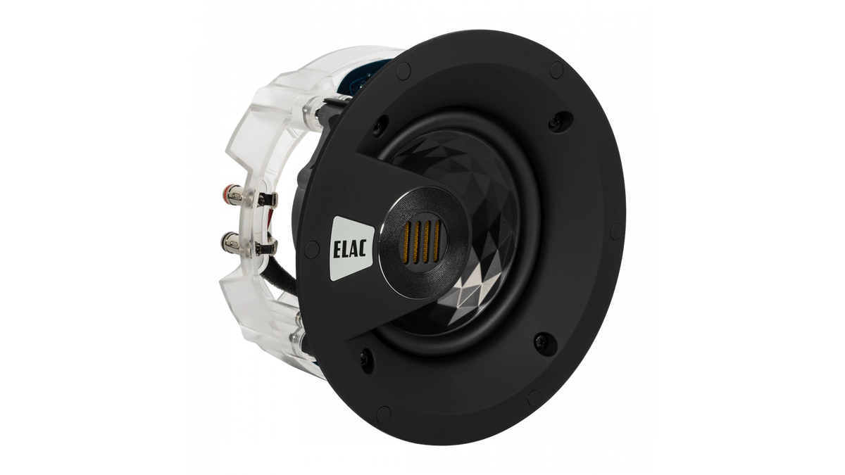 Elac Vertex III IC-VJ63-W Einbaulautsprecher (10 cm Tiefe) JET Hochtöner. Höhe 32 cm. 2 Systeme.