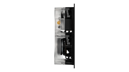 Elac Vertex III IW-VJ63-W Einbaulautsprecher mit geradem JET Hochtöner 24 cm. 10 cm Tiefe