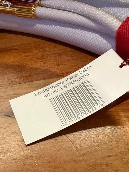 Cable Brothers Arabesque Lautsprecher Kabel 2x3m