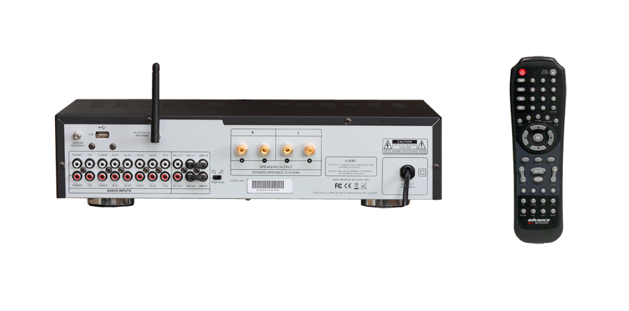 ADVANCE PARIS X-i50BT. Stylischer Voll-Verstärker. Phono-Eingang. Bluetooth. RESTPOSTEN! #3