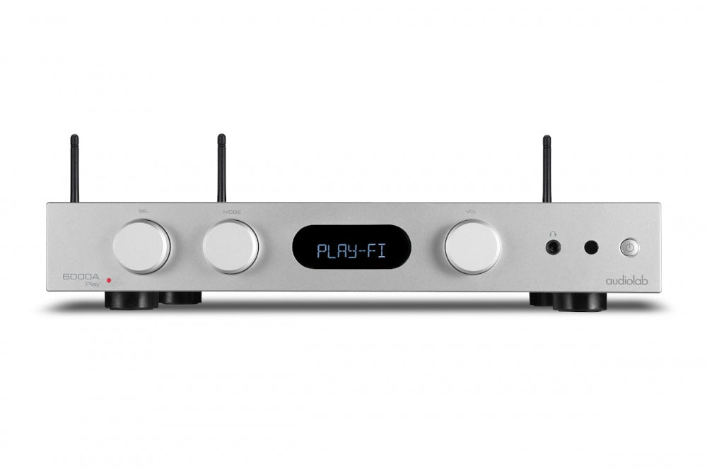 Audiolab 6000 Play. Der fantastische HighEnd-Verstärker mit Streaming, WLAN, Bluetooth. Alu-Gehäuse!