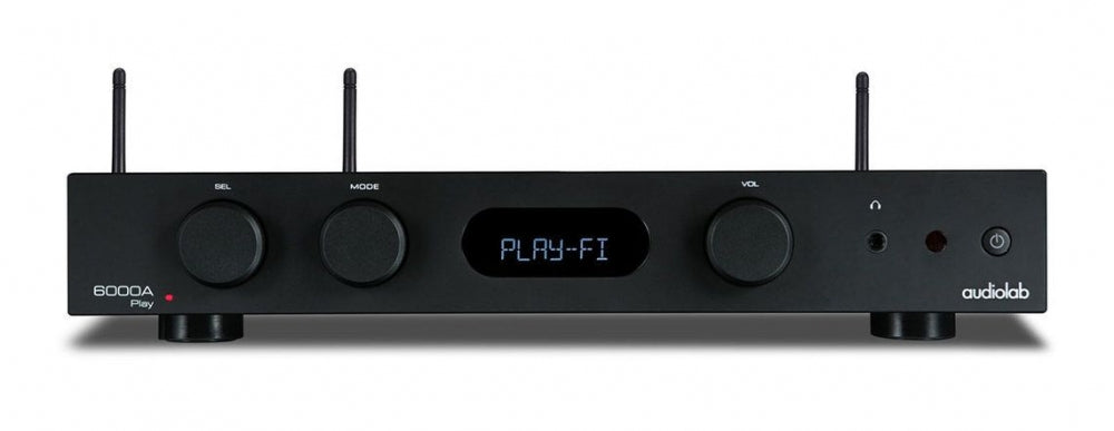 Audiolab 6000 Play. Der fantastische HighEnd-Verstärker mit Streaming, WLAN, Bluetooth. Alu-Gehäuse!