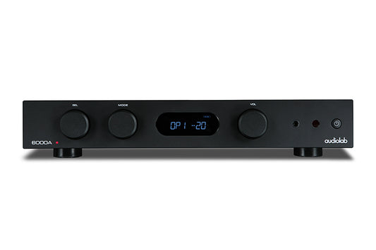 Audiolab 6000A Hifi Vollverstärker/DAC/Bluetooth — Schwarz