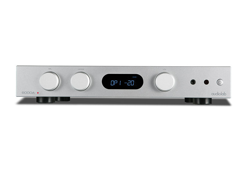 Audiolab 6000A Hifi Vollverstärker/DAC/Bluetooth — Silber