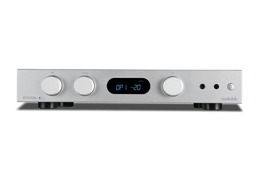 Audiolab 6000A Hifi Vollverstärker/DAC/Bluetooth — Silber