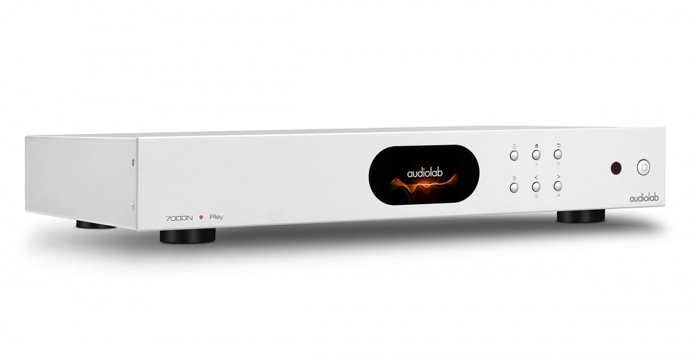 Audiolab 7000N. Audiophiler Streamer der Spitzenklasse. DTS PayFi. Internetradio u.v.m. — Alu-Silber