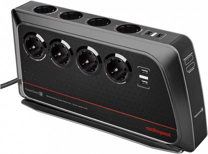 Audioquest PowerQuest 3. Netzfilter und Überspannungsschutz mit 8 Eingängen, 4 x USB HighSpeed #1