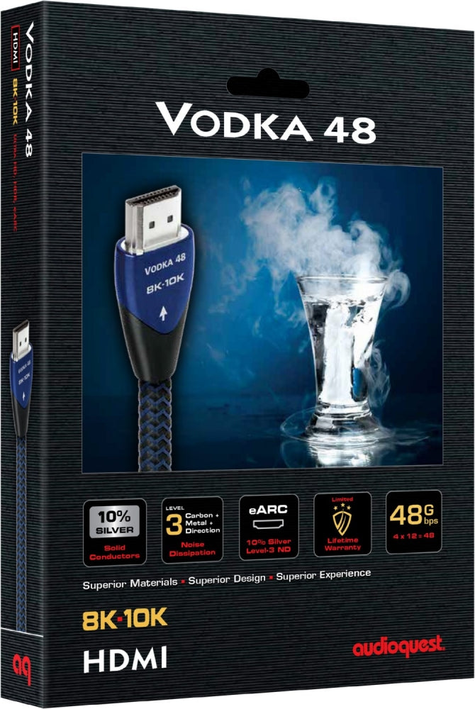 Audioquest Wodka. HDMI HighEnd-Kabel — 1,5 Meter