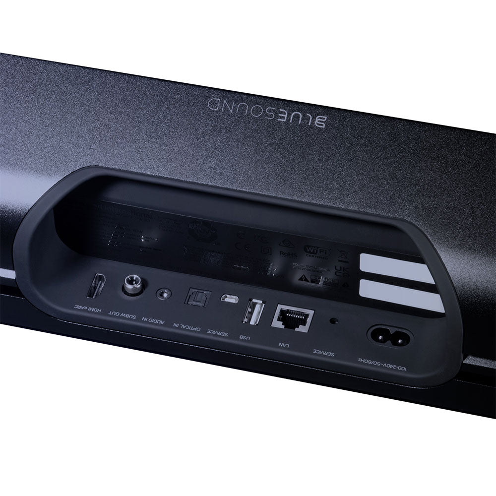 Bluesound Pulse Soundbar +. Brandneue Top-Soundbar. schwarz o.weiß. Pakete mit Sub u. Rear!
