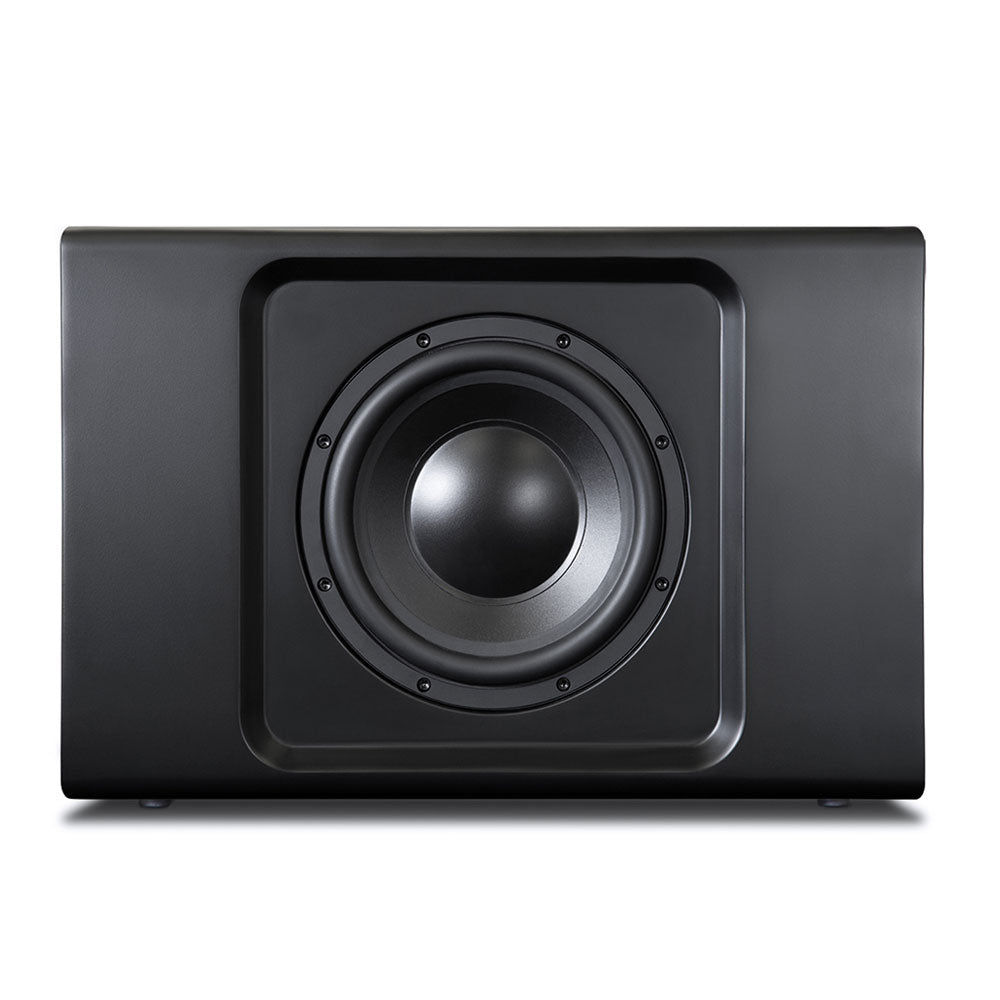 Bluesound Pulse Sub +. Ultraflacher Top-Subwoofer auch für Wandbefestigung. Ideal zur Soundbar+!