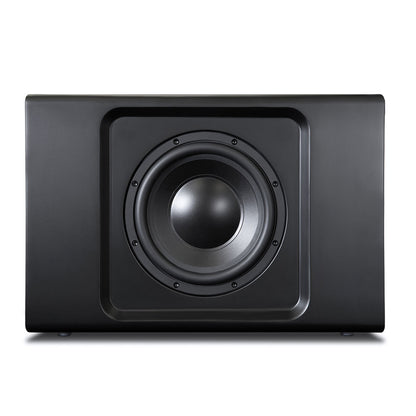 Bluesound Pulse Sub +. Ultraflacher Top-Subwoofer auch für Wandbefestigung. Ideal zur Soundbar+!