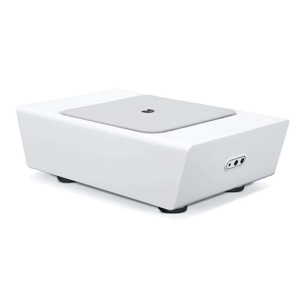 Bluesound Pulse Sub +. Ultraflacher Top-Subwoofer auch für Wandbefestigung. Ideal zur Soundbar+!