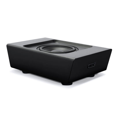Bluesound Pulse Sub +. Ultraflacher Top-Subwoofer auch für Wandbefestigung. Ideal zur Soundbar+!