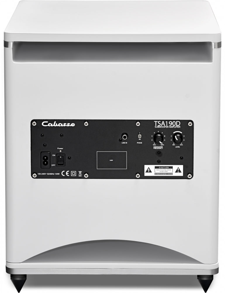 CABASSE Eole 4 SE/Sub 25M3. Das exklusive 5.1 Set aus Frankreich. Mit Super-Subwoofer Santorin 25M3! — weiß