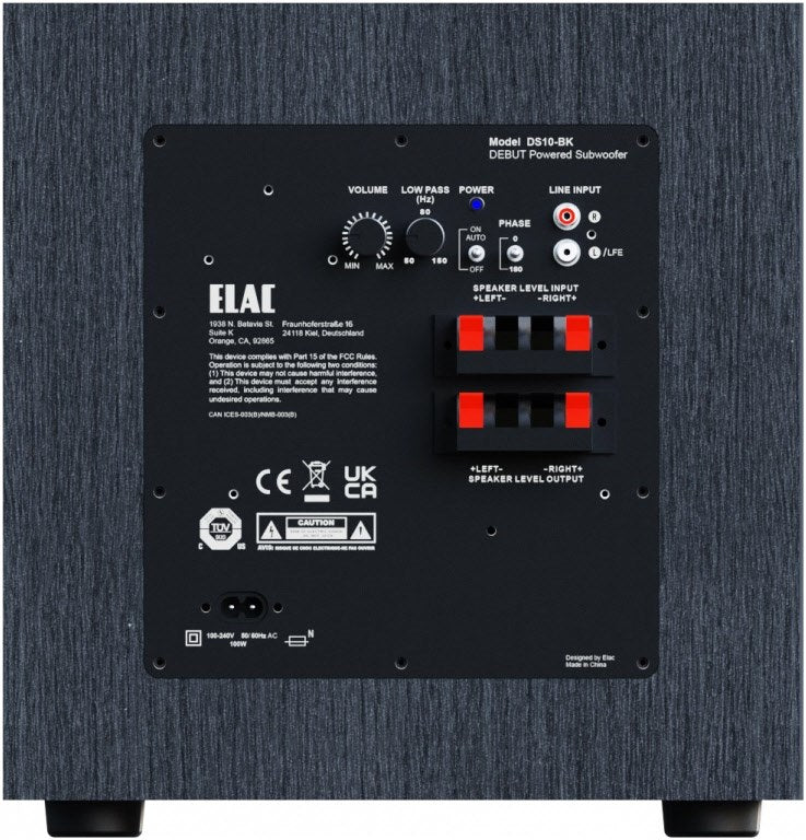 ELAC Sub 103. 25 cm Subwoofer-Chassis. 200 Watt. Super Start-Preis!! #2