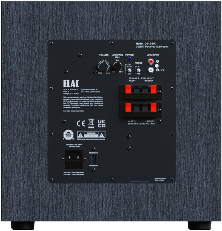 ELAC Sub 123. 30 cm Subwoofer-Chassis. 400 Watt. Super Start-Preis!! #3