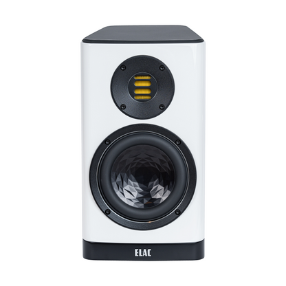 ELAC VELA BS 403 Mk2(Stück) Mit JET-6 Bändchen-Hochtöner! Sonderpreis! — Weiß Lack Hochglanz