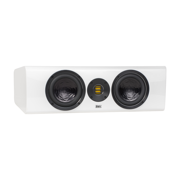ELAC VELA CC401 Mk 2 CENTERLAUTSPRECHER Jetzt noch besser mit JET-6 Bändchen-Hochtöner! — Weiß Lack Hochglanz