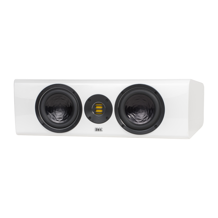 ELAC VELA CC401 Mk 2 CENTERLAUTSPRECHER Jetzt noch besser mit JET-6 Bändchen-Hochtöner! — Weiß Lack Hochglanz