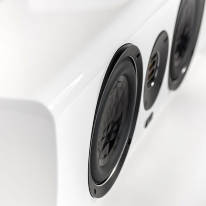ELAC VELA CC401 Mk 2 CENTERLAUTSPRECHER Jetzt noch besser mit JET-6 Bändchen-Hochtöner! — Weiß Lack Hochglanz