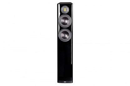 ELAC VELA FS 407 Mk2 HighEnd-Lautsprecher. Vela-Design! Mit JET-6. Div. Farben. Sonderpreis! — Schwarz Lack Hochglanz