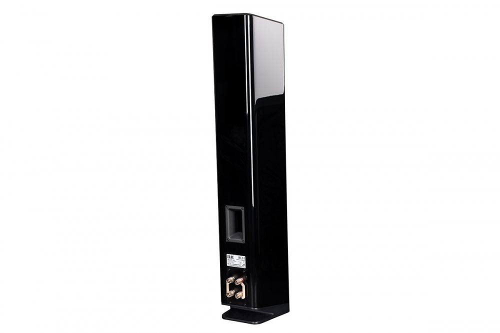 ELAC VELA FS 407 Mk2 HighEnd-Lautsprecher. Vela-Design! Mit JET-6. Div. Farben. Sonderpreis! — Schwarz Lack Hochglanz