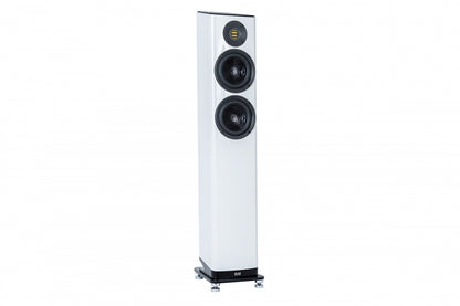 ELAC VELA FS 407 Mk2 HighEnd-Lautsprecher. Vela-Design! Mit JET-6. Div. Farben. Sonderpreis! — Weiß Lack Hochglanz