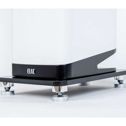 ELAC VELA FS 407 Mk2 HighEnd-Lautsprecher. Vela-Design! Mit JET-6. Div. Farben. Sonderpreis! — Weiß Lack Hochglanz
