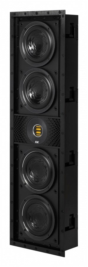 Elac Vertex III IW-VJ63M-W. Einbaulautsprecher (10 cm Tiefe) JET Hochtöner. Höhe 85 cm. 5 Systeme.