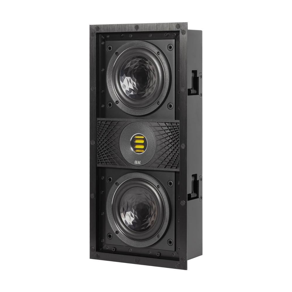 Elac Vertex III IW-VJ63S-W. Einbaulautsprecher (10 cm Tiefe) JET Hochtöner. Höhe 52 cm. 3 Systeme. #1