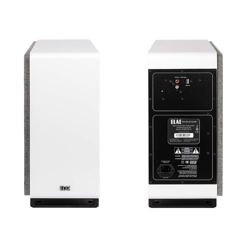 Elac Vertex Muro 2020. Superschlanker, hochwertiger Aktiv-Subwoofer. 500 Watt. App-Einmessung! #7