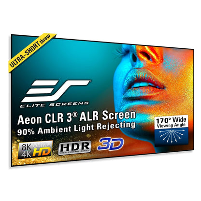 Elite Screens CLR-3 Blackfire. Die ultimative Hochkontrast-Leinwand für Ultrakurzdistanz-Beamer #3