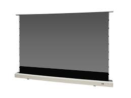 Elite Screens Kestrel Tab Tension. Boden-Motorleinwand mit Seilspannung. Cine Grey-Tuch! #2